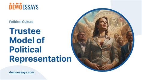 What is a delegate and trustee model The trustee model of representation is a model of a representative democracy, frequently contrasted with the delegate model of representation. . What is the trustee model of representation